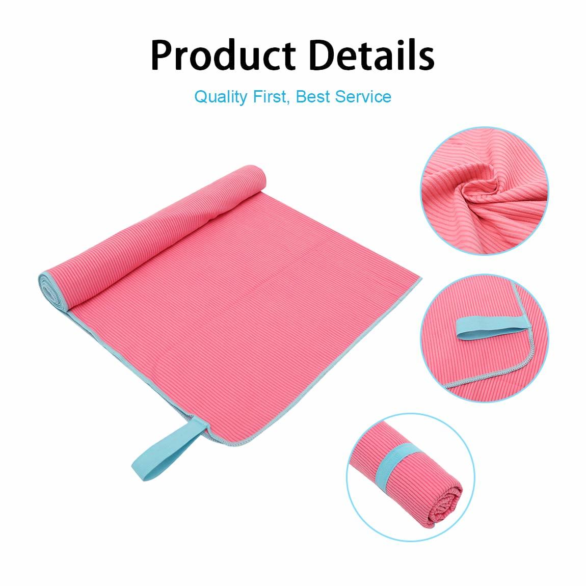 Custom Microfiber Ribbed Cloth Quick Drying Microfiber Sports Towel