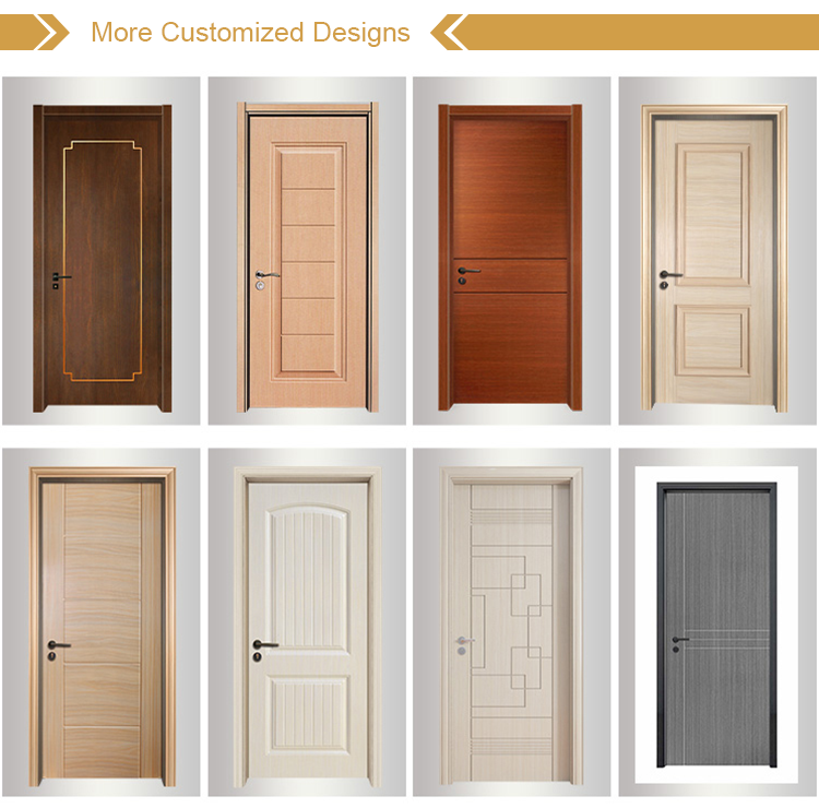 Modern Soundproof Fire Rated Bedroom Doors With Polymer Core