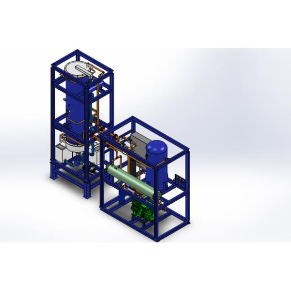 Easy Operate 10 Ton Ice Tube Machine With Stainless Steel 304 Evaporator