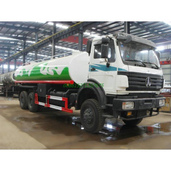 Beiben AWD off road Steel  Water Tanker Truck 6x6 With Water  Pump Bowser  For Transport Clean Drinking Water 16-18cbm