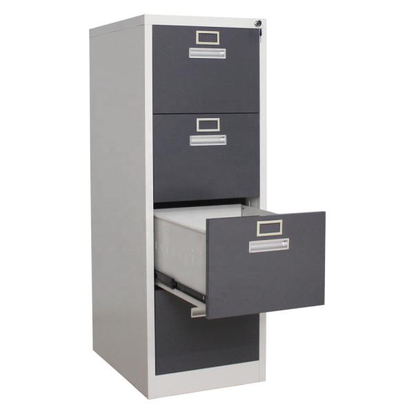 Картотека металла письма ящика утюга 4 вертикальная для офиса