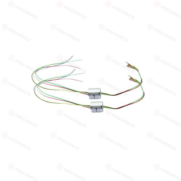Two Circuits Custom Slip Rings Miniature For Remote Sensing Systems