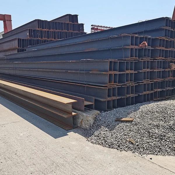 4-60mm Structural Steel Beams SS400 H Beam 200x200 300x300
