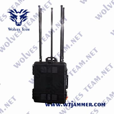 Portable Outdoor startlink GPS  Jammer GPSL1-L5 Signal Jammer Glonass L1/L2 GPS Signal Jammer range 5000 meters