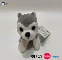 Simulation mignonne de chien jouets en peluche poupées en peluche oreillers dessins animés oreillers huskies