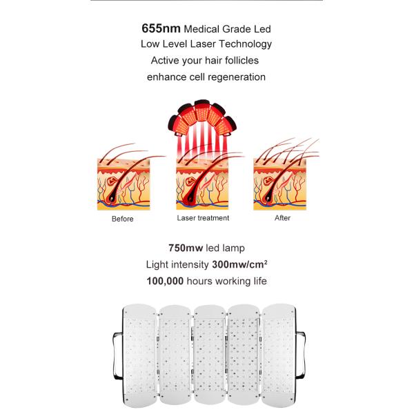 Многофункциональная лазерная машина для роста волос, машина для лечения выпадения волос для использования в спа