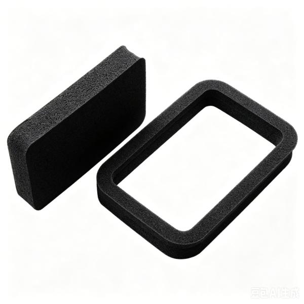 Z-Foam800-01FC High-Temperature Resistant Black Silicone Foaming Material For Communication Equipment