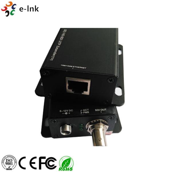 Prolongamento da fibra de HDMI: 270Mb de alta velocidade SDI sobre CAT5 Cat6, 50m/160ft para o vídeo de HD-SDI.
