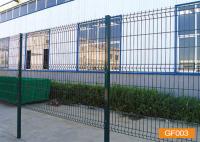 El poste cuadrado 3D soldó con autógena V Mesh Security Fencing