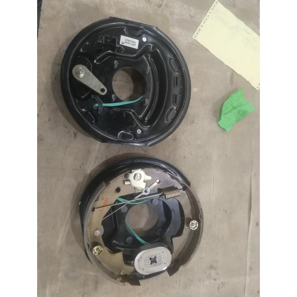 3500 Pounds 10 Inch Trailer Brake Assembly Self Adjusting With Parking Lever