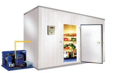 Sala de armazenamento da sala fria 8M Walk In Cold da refrigeração do GV