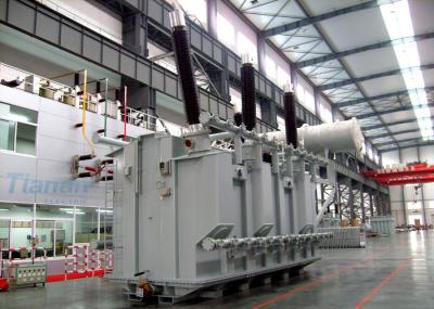 o óleo de grande resistência da corrente elétrica de 230kV 120000KVA imergiu o tipo transformador