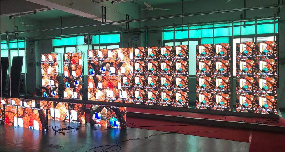 1100cd/m2 500mcd Stage Rental Led Display IECEE для живых мероприятийполный цветный светодиодный дисплей