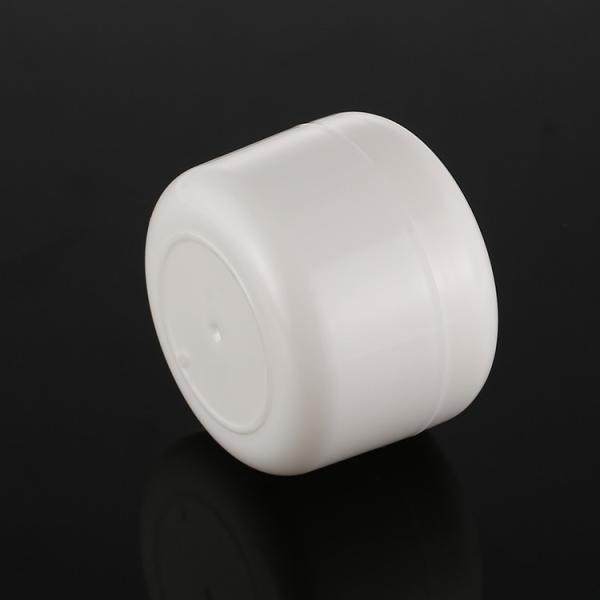 Round White Cream Packaging Jar , Body Cream 50g Cosmetic Jars