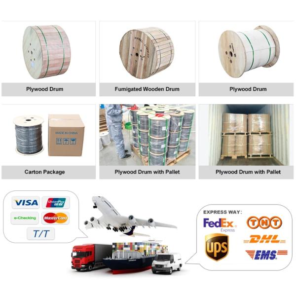 Uni-tube Steel Tape Fiber Optic Cable GYXTW 24 Core Single Mode Communication Cables