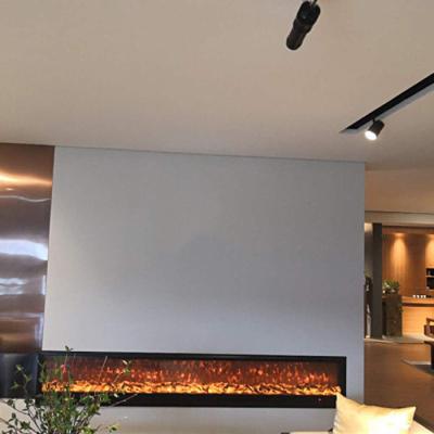1000mm 3d led chama água névoa fogo vapor vapor eletrico lareira de vapor de água