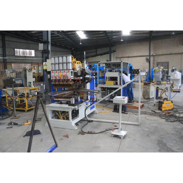 Three Phase 100KVA Spiral Fan Guard Spot Welding Machine