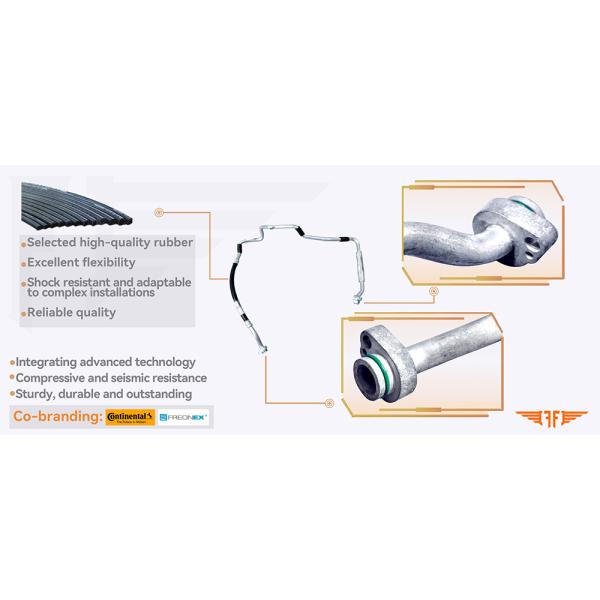 1K0820743FD Car Ac Suction Line 05-14 Volkswagen Golf Jetta AC Pipe In Car                