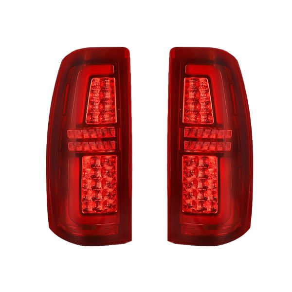 Demillon Advanced Car Led Red Tail Lights 1999-2006 for Chevrolet Silverado Modified Brake Lights Taillights