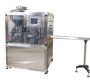 Máquina de vedação automática de enchimento de copos de plástico 100-500 ml para
