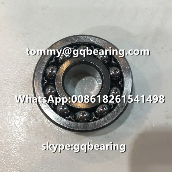 Chrome Steel Material 2203 Steel Cage Double Row Self-Aligning Ball Bearing 17x40x16mm (Стальная клетка двойного ряда с саморазвертывающимся шариковым подшипником 17x40x16 мм)