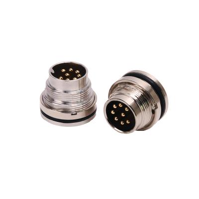 homem Front Panel Mount Connector do conector circular de 5A 6A 7A M16