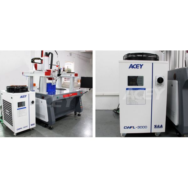 6000W Automatic Copper Nickel Aluminum Laser Welding Machine For Prismatic Battery Pack Assembly