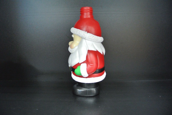 Christmas Style Cartoon Shampoo Bottle 190MM Eco - Friendly PVC Material