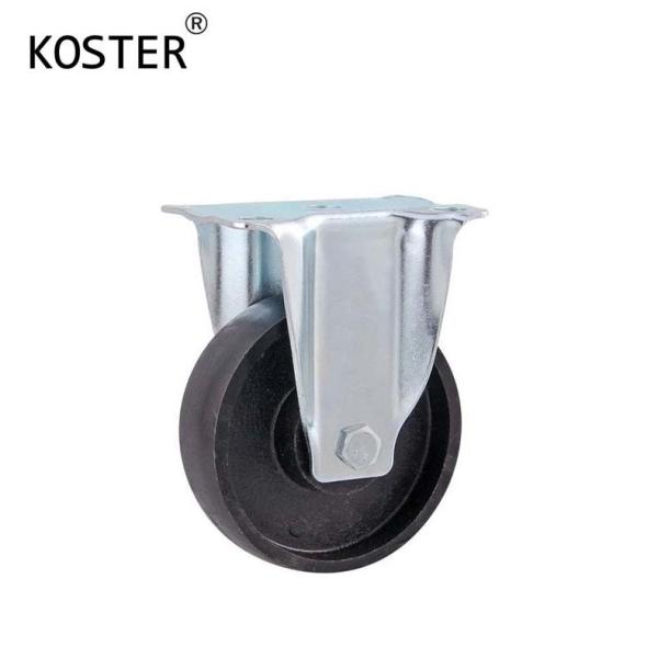 12*8,2mm Distância de buraco PU/PVC Industrial Roda de rolamentos pesados 2 polegadas/3 polegadas/4 polegadas