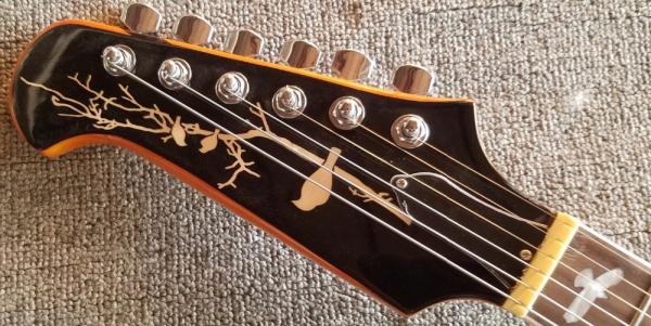 Firehawk factory custom Firebird guitar alien Electric guitars top quality in red color musical instruments