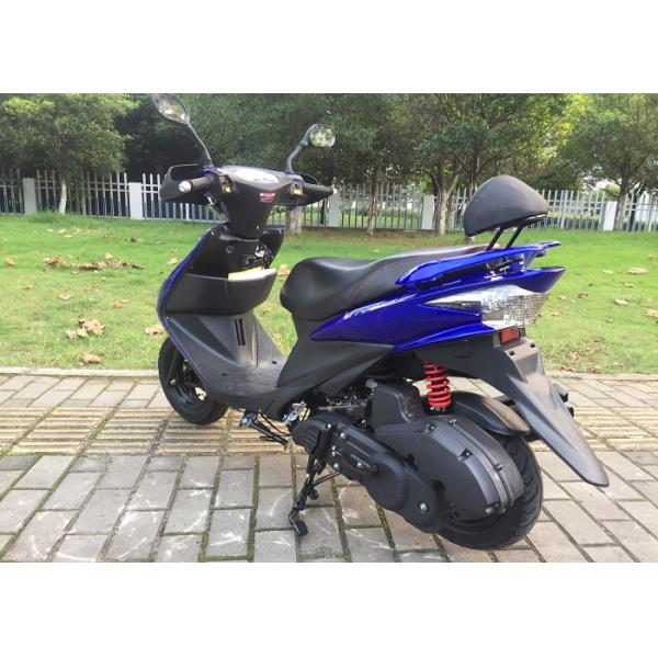 Front Disc Brake Two Wheel Gas Scooter Electric Kick Start System Hydraulic Suspension
