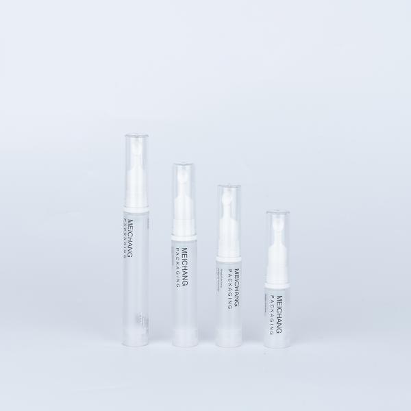 5ml 10ml 15ml 20ml Small Airless Lotion Pump Bottle for Eye Serum Cream with Massage Head