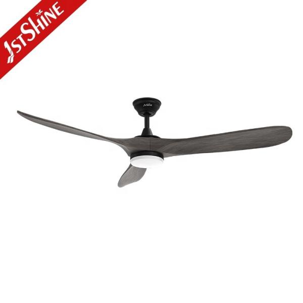 O ventilador de teto de madeira personalizado da 1stshine com luz é a adição perfeita para qualquer espaço.