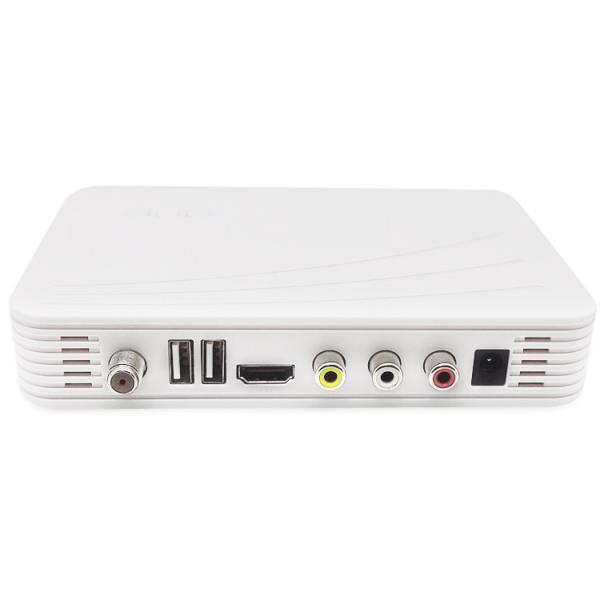 Dvbc HD HEVC decodificador USB PVR fibra óptica TV a cabo