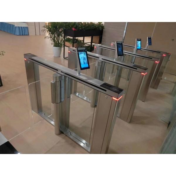 Electrical Pedestrian Swing Gate Barrier Walkways Turnstile Gate Access