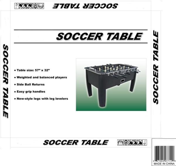 Indoor Sports Wooden Soccer Table , 57 Football Game Table For Entertainment