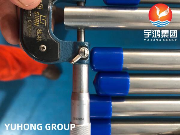 Tamanho conservado e recozido do tubo sem emenda de aço inoxidável de ASTM A269/ASME SA269 TP316L: 10*0.65*6000mm