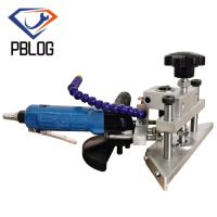 Portable Safety Easy To Operate Chamfering Pneumatic Angle Grinder For Glass Marble Ceramics