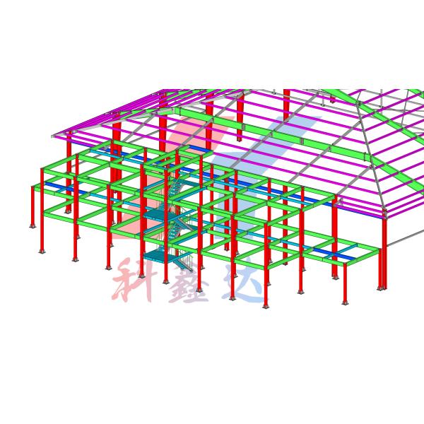Специализированная стальная конструкция мастерская коммерческий стальной склад CE одобрен