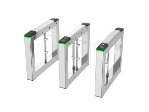 CE Approved Security Glass Swing Turnstile High Speed Gate Turnstile