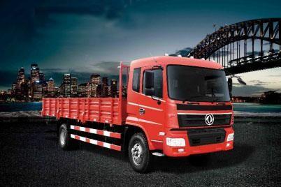 Dongfeng Second Hand Lorry , Diaphragm Spring Clutch Used Cargo Box Truck