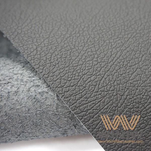 Automotive Soft Embossed Faux Leather Fabric Microfiber Customized Color