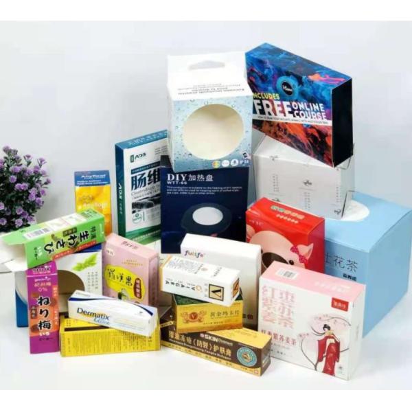 Youfu Medical Paper Box , CE SGS Thick 1.5mm Cosmetic Packaging Boxes