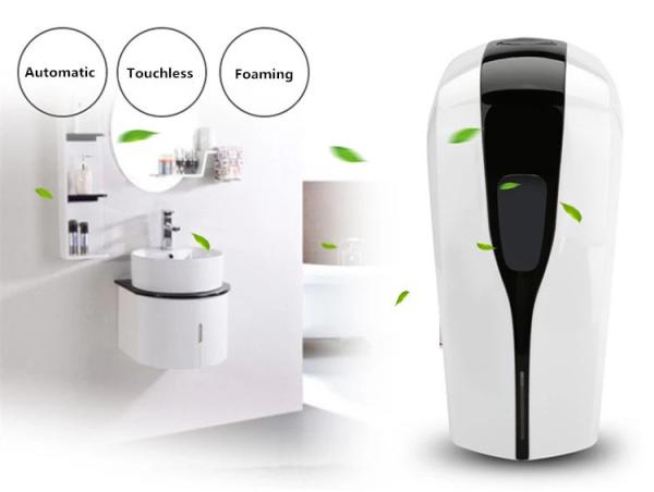 Hot sale automatic soap dispensers liquid foam pump hands free dispenser soap AC/DC power