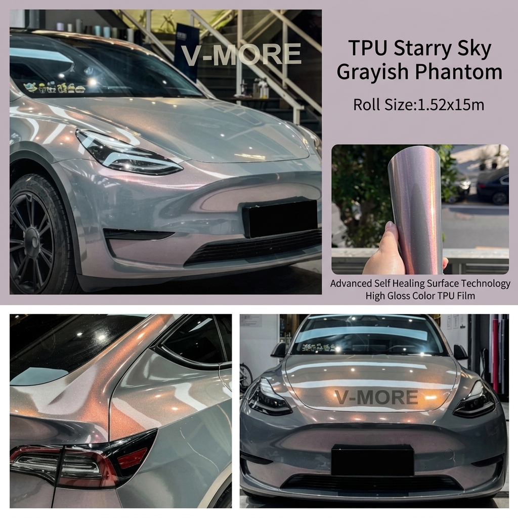 Self Healing PPF TPU Car Film Patch Paint Protection Film Color TPU PPF Film