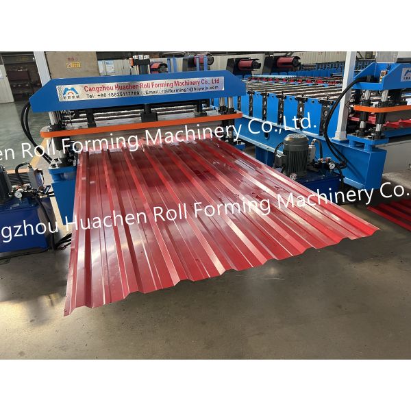Single-layer roof profile forming machine / Stepped tile plate forming machine