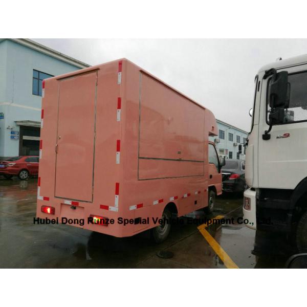 Custom Color JAC Mobile Kitchen Truck , Street Mobile Fast Food Van