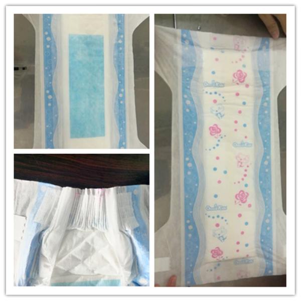 Professional Printed Disposable Infant Baby Diapers Pampers Diapers With Soft Elastic Waistband