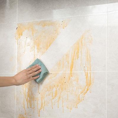 Autocollant transparent résistant à l'humidité Autocollant murale de cuisine avec colle étanche et autocollant