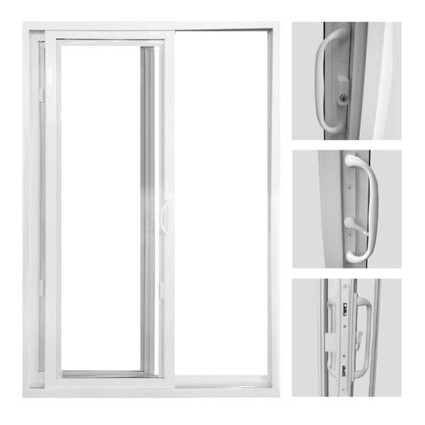 Двухслойная виниловая пластиковая оболочка Окна Цветные окна Upvc Затемненное стекло